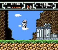 une photo d'Ã©cran de Duck Tales 2 sur Nintendo Nes